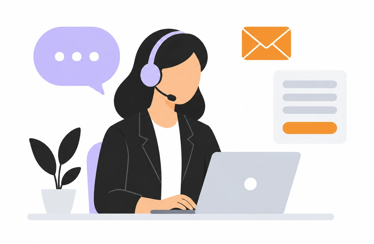 AI Powered Hosting support agent ready to help