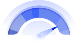 Speed gauge illustration for daily backups and reliability